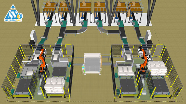 Những lợi ích tuyệt vời khi áp dụng robot Pallet vào dây chuyền sản xuất - Ảnh 3. Những lợi ích tuyệt vời khi áp dụng robot Pallet vào dây chuyền sản xuất - Ảnh 3.