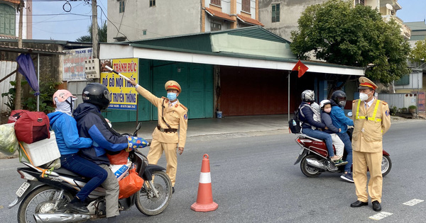 Những phương tiện ngoài tỉnh được đi vào Hải Dương khi đang cách ly xã hội
