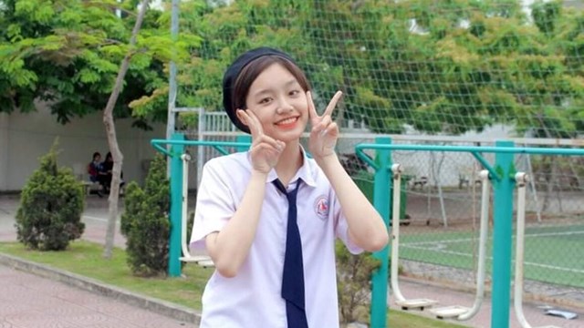 Nữ sinh Quảng Ninh 'ẵm trọn' 3 điểm 10 thi tốt nghiệp THPT 2021
