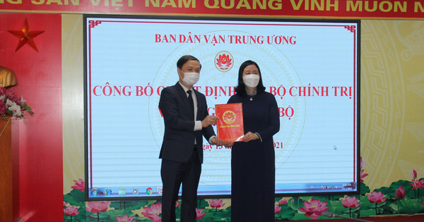 Ông Phạm Tất Thắng làm Phó Trưởng Ban Dân vận Trung ương