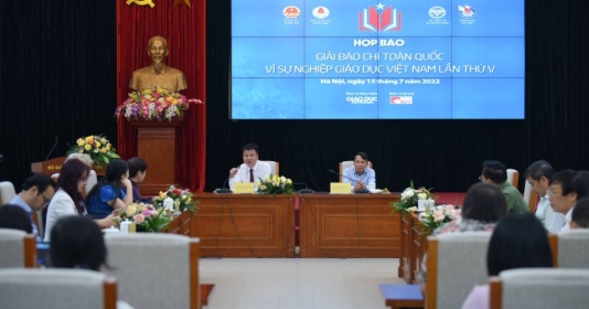 Phát động Giải báo chí toàn quốc “Vì sự nghiệp giáo dục Việt Nam” 2022