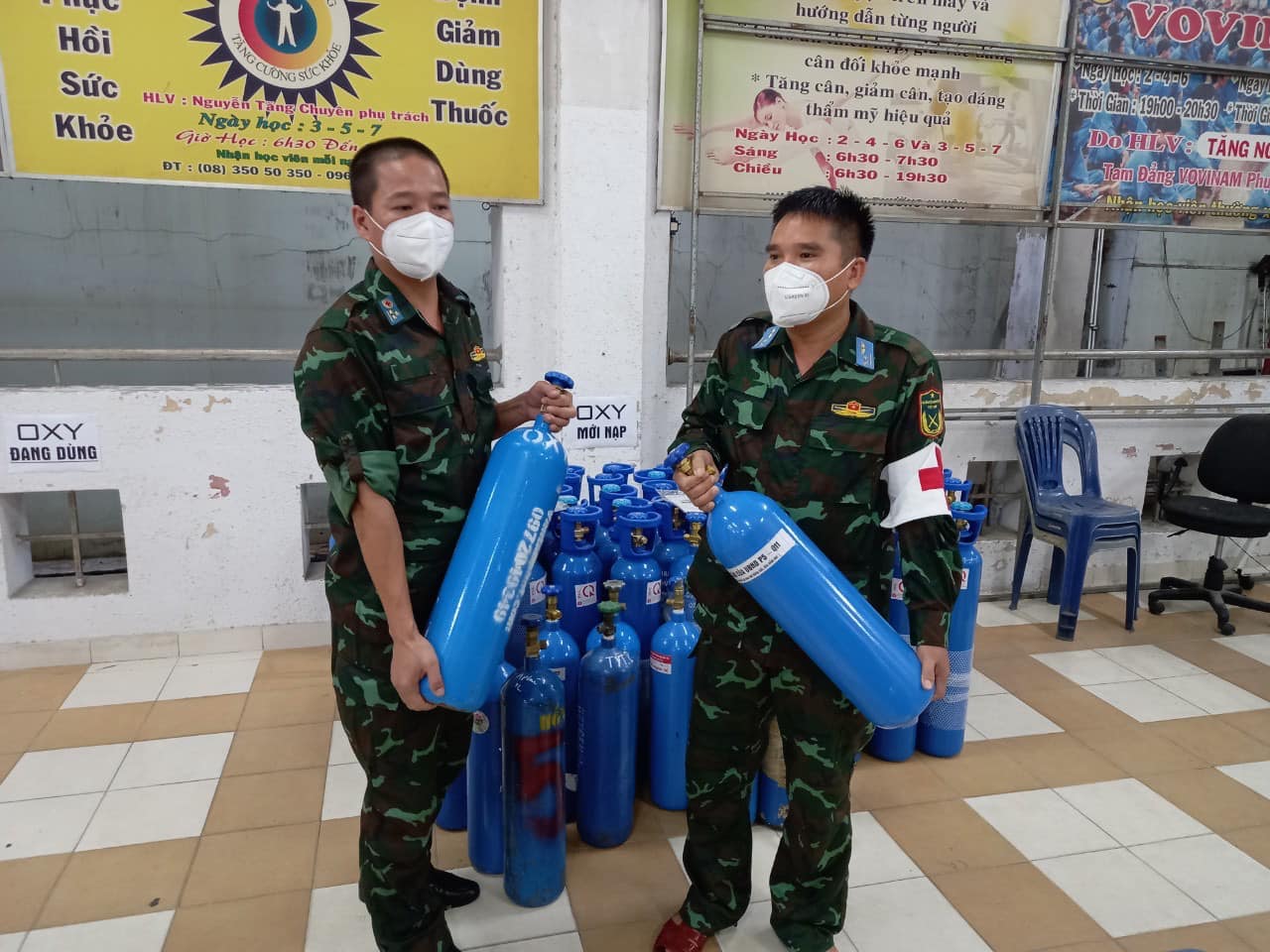 Phát huy hiệu quả trạm y tế lưu động để chăm sóc tốt nhất F0 tại nhà