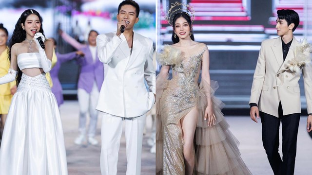 Phương Nga - Bình An cùng Anh Tú – LyLy chiếm lĩnh sàn diễn 'Vietnam Beauty Fashion Fest'
