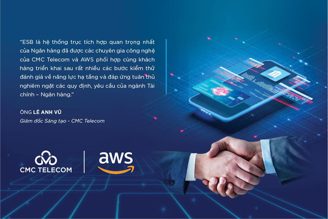 PVcomBank lựa chọn CMC Telecom cung cấp dịch vụ Điện toán đám mây của AWS - Ảnh 1. PVcomBank lựa chọn CMC Telecom cung cấp dịch vụ Điện toán đám mây của AWS - Ảnh 1.