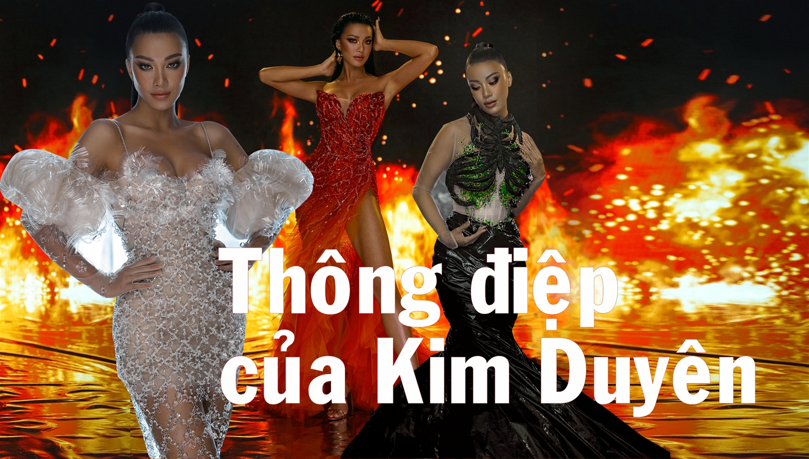 Kim Duyên mang thông điệp bảo vệ môi trường đến Cuộc thi Hoa hậu Hoàn Vũ 2021