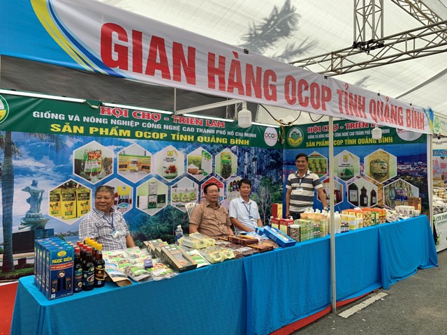 ác sản phẩm OCOP tỉnh Quảng Bình đã tham gia trưng bày tại Hội chợ - Triển lãm giống, nông nghiệp công nghệ cao TP. Hồ Chí Minh. ác sản phẩm OCOP tỉnh Quảng Bình đã tham gia trưng bày tại Hội chợ - Triển lãm giống, nông nghiệp công nghệ cao TP. Hồ Chí Minh.