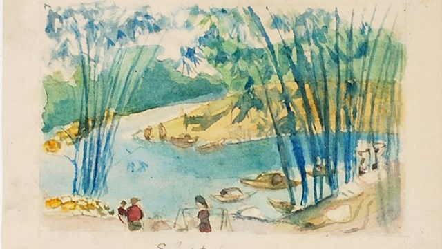 Quang Dũng: Thi họa song hành 