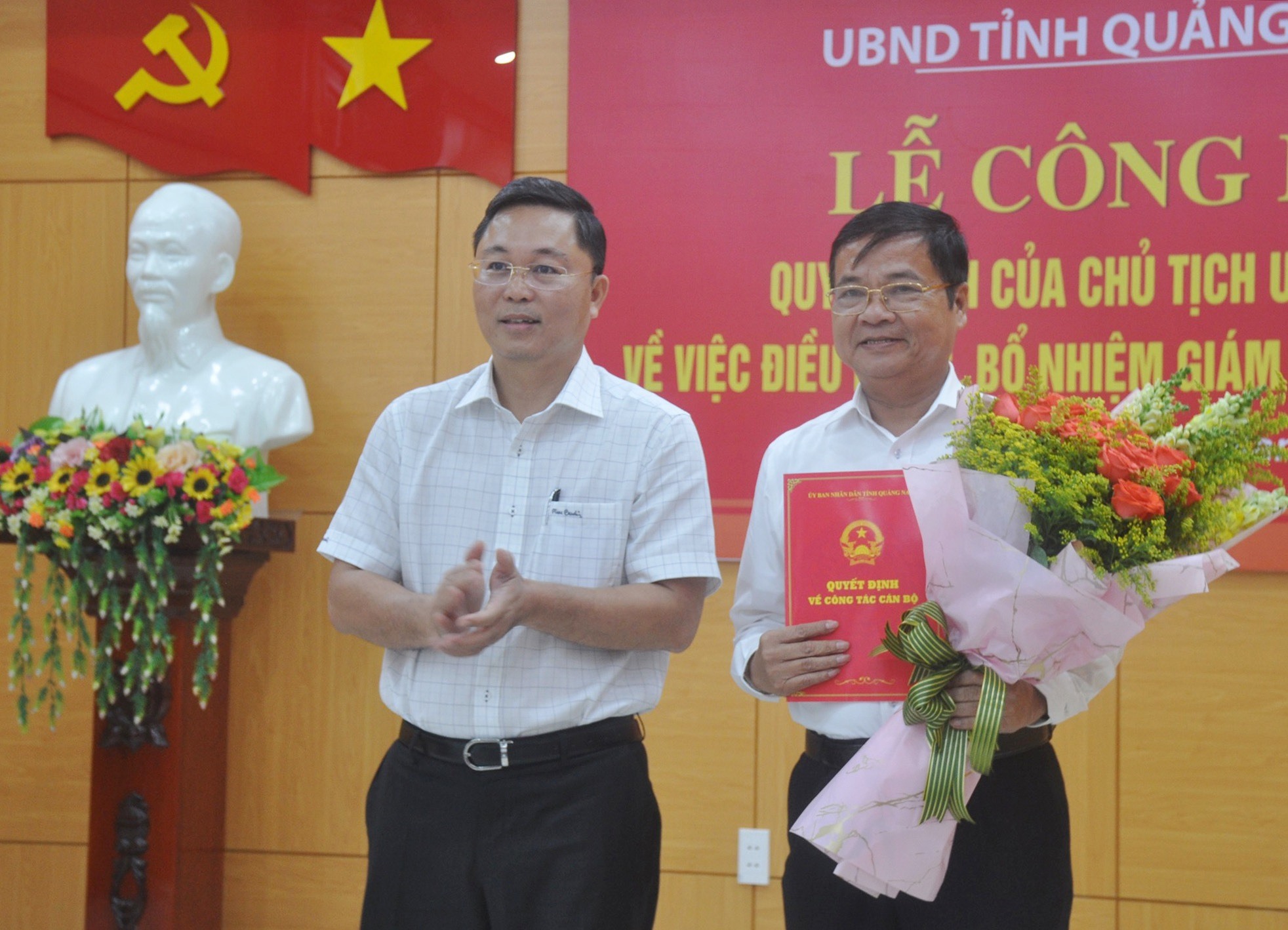 Quảng Nam điều động và bổ nhiệm 3 Giám đốc Sở - Ảnh 2. Quảng Nam điều động và bổ nhiệm 3 Giám đốc Sở - Ảnh 2.