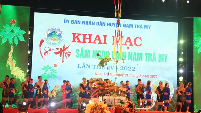 Quảng Nam: Khai mạc Lễ hội sâm Ngọc Linh lần thứ IV năm 2022