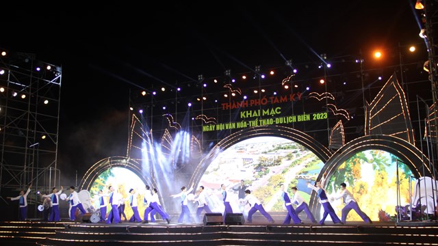 Quảng Nam: Khai mạc Ngày hội Văn hóa - Thể thao - Du lịch biển Tam Kỳ năm 2023