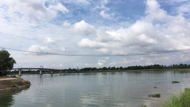 Quảng Nam: Phát hiện thi thể người đàn ông trên sông Thu Bồn