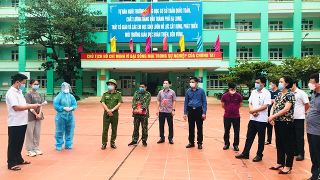 Quảng Ninh: Diễn tập các tình huống phòng, chống dịch Covid-19