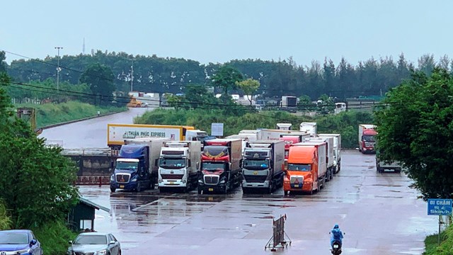 Quảng Ninh: Hơn 7.300 tấn hàng hóa XNK qua cửa khẩu Móng Cái