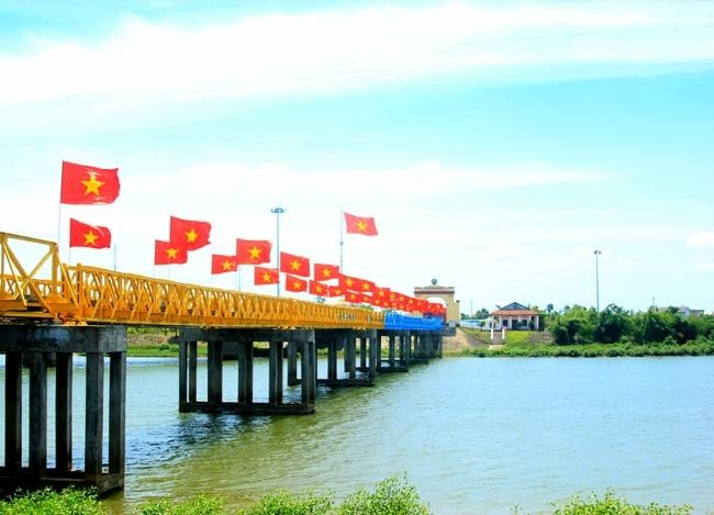Di tích quốc gia đặc biệt đôi bờ Hiền Lương - Bến Hải. (Ảnh: An ninh Thủ đô)