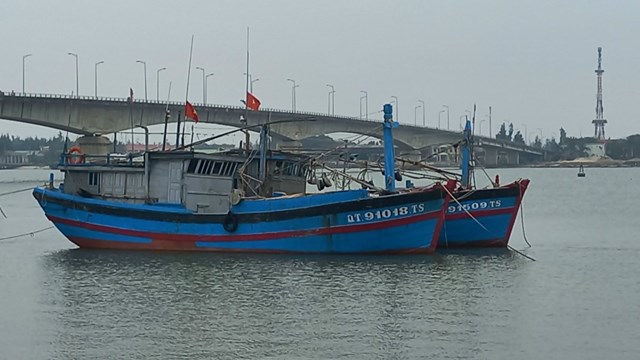 Quảng Trị: Tránh bão Noru, hơn 2.000 tàu thuyền vào bờ neo đậu 