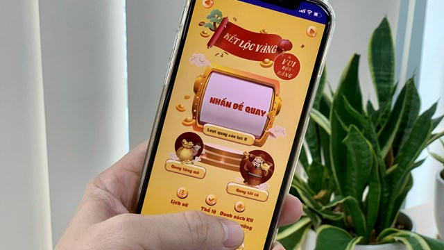 Quay thưởng trúng vàng cùng VinaPhone