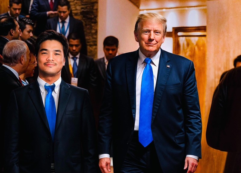 Doanh nhân Mai Vũ Minh trong cuộc gặp gỡ với Tổng thống Mỹ Donald Trump (năm 2017) Doanh nhân Mai Vũ Minh trong cuộc gặp gỡ với Tổng thống Mỹ Donald Trump (năm 2017)