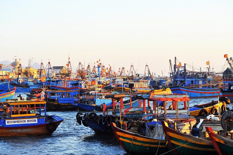 Cảng La Gi, tỉnh Bình Thuận. Ảnh baobinhthuan.com.vn.