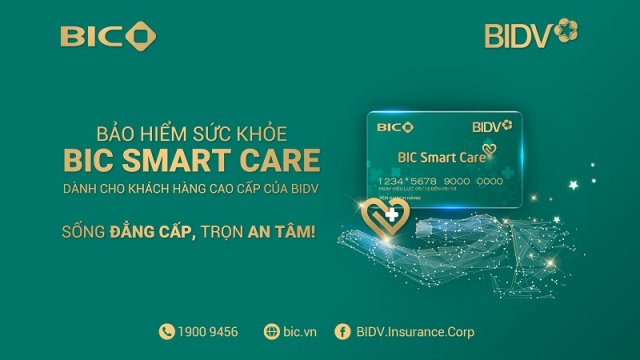 Ra mắt bảo hiểm sức khỏe BIC Smart Care dành cho khách hàng cao cấp của BIDV