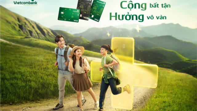 Ra mắt bộ 3 sản phẩm thẻ Vietcombank thương hiệu Visa hoàn toàn mới - “Cộng bất tận - Hưởng vô vàn”