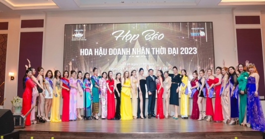 Ra mắt cuộc thi Hoa hậu Doanh nhân thời đại 2023 tại TP.HCM
