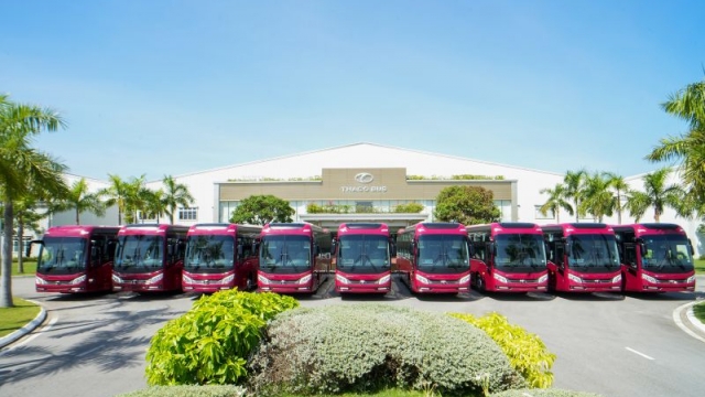 Ra mắt xe Bus giường nằm cao cấp THACO tại Philippines