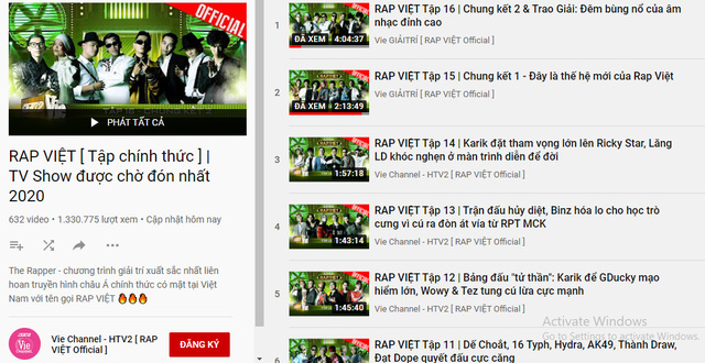  Rap Việt lập kỷ lục 1,12 triệu người xem trực tuyến: Gấp 5 lần thành tích của Độ Mixi, mang về cả chục tỷ đồng từ YouTube - Ảnh 2.