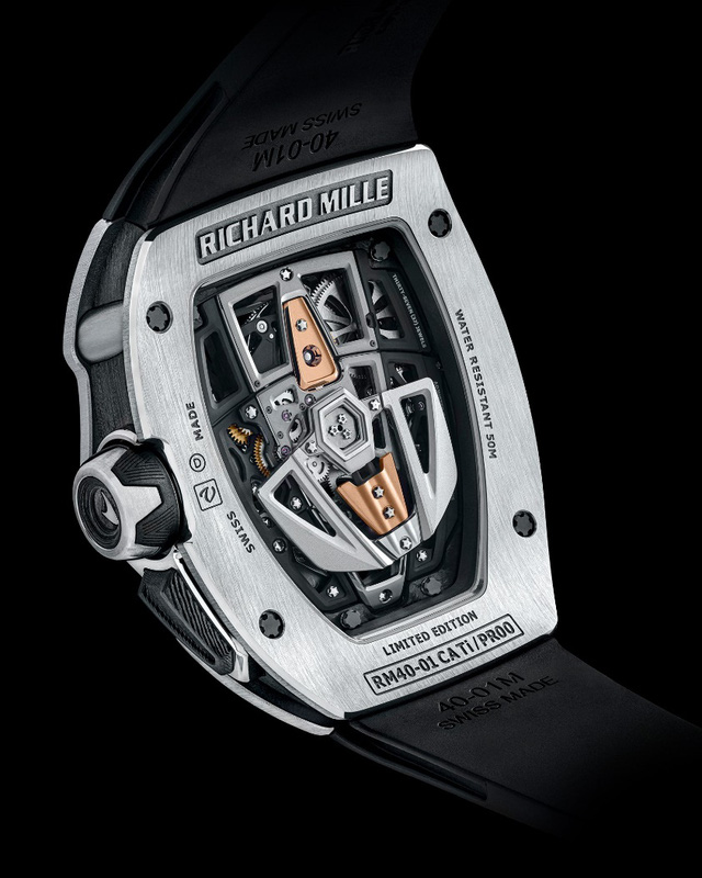 Richard Mille phá vỡ mọi giới hạn chế tác đồng hồ với RM 40-01 Automatic Tourbillon McLaren Speedtail - Ảnh 4.