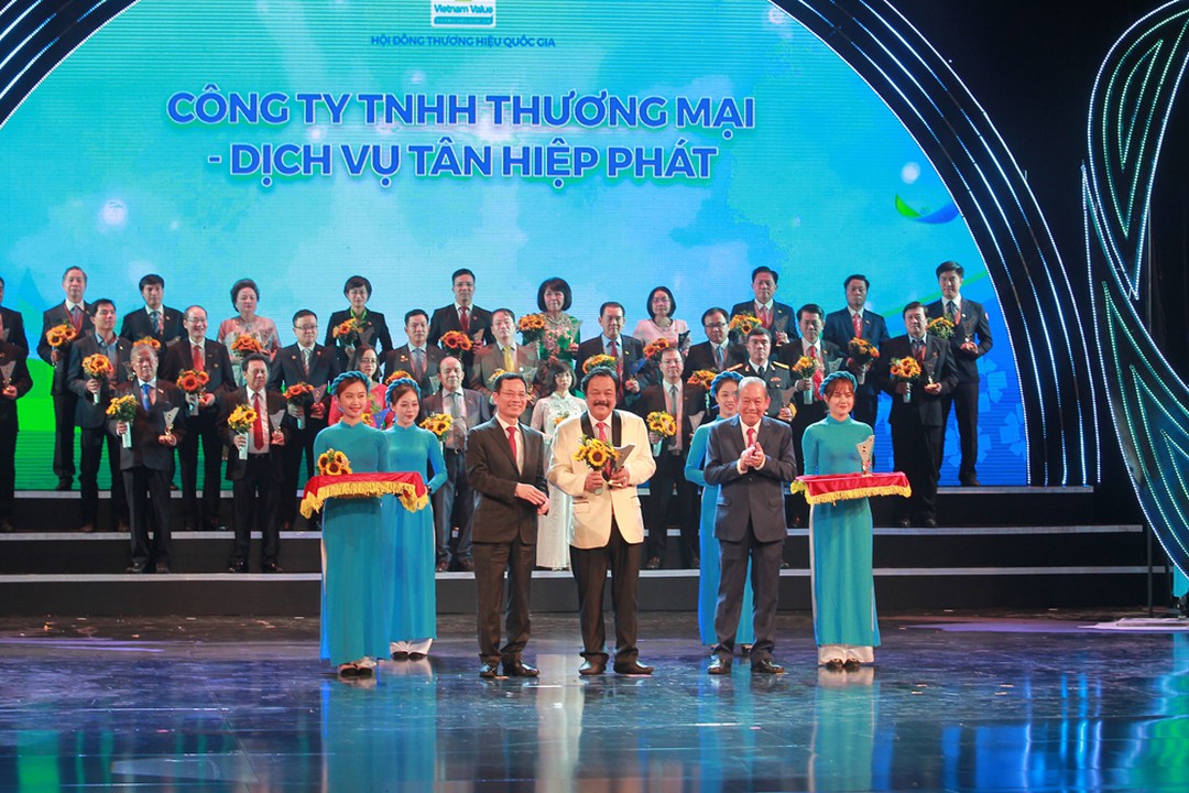 Sản phẩm của Tân Hiệp Phát lần thứ 6 liên tiếp đạt Thương hiệu quốc gia