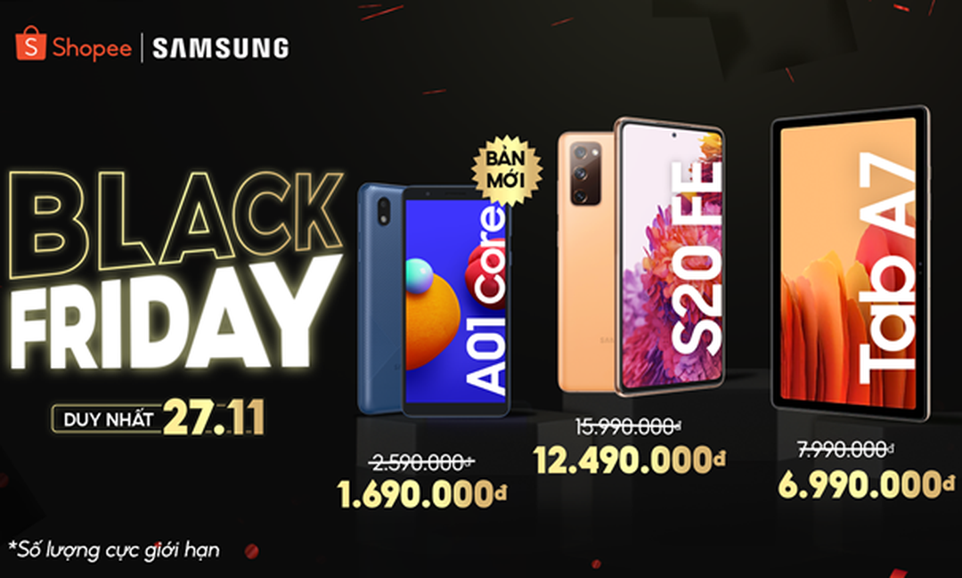 Sẵn sàng săn ‘dải ngân hà’ ưu đãi Black Friday siêu khủng từ Samsung