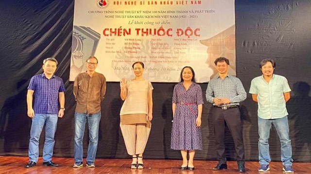 Sắp công diễn vở ‘Chén thuốc độc’ kỷ niệm 100 năm sân khấu kịch nói Việt Nam