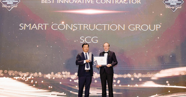 SCG được vinh danh là Nhà thầu xây dựng đột phá nhất Đông Nam Á 2020