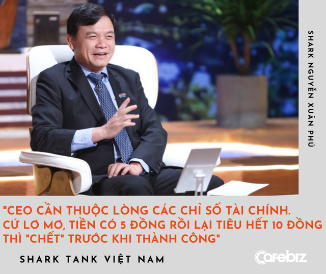 Shark Phú đúc kết lời vàng ngọc sau mùa Shark Tank sóng gió: Cần thuộc lòng các chỉ số tài chính, tướng mạo cực kỳ quan trọng - đặc biệt với CEO nữ - Ảnh 1.