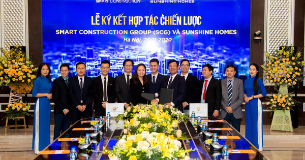 Smart Construction Group (SCG) ký hợp tác chiến lược với Sunshine Homes