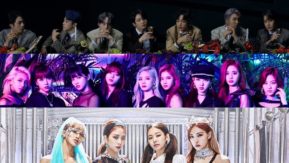 So kè 3 bản hit mới nhất của BTS, TWICE, Blackpink: Ai tạo ấn tượng nhất?