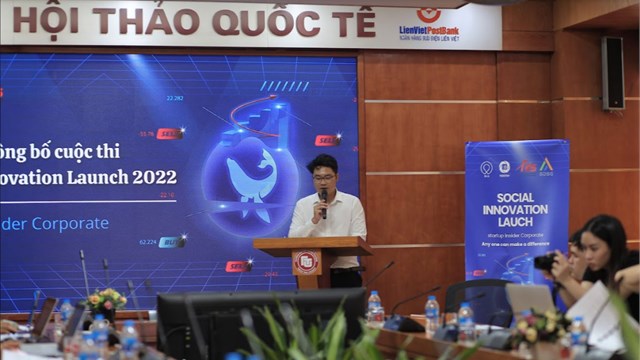 Social Innovation Launch 2022: Cơ hội để các bạn trẻ khởi nghiệp thành công