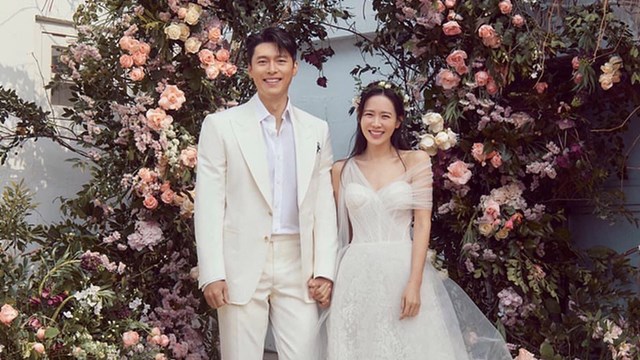 Son Ye Jin nắm tay bố khóc nức nở trong hôn lễ