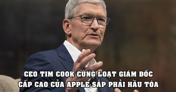 Sóng gió ập đến với Apple: Tim Cook cùng hàng loạt lãnh đạo cấp cao bị tòa triệu tập 