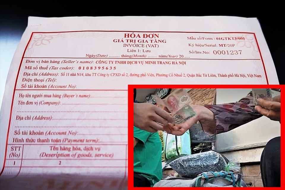 Sự thật về những tờ hóa đơn đỏ bán tràn lan trước cổng Ga Hà Nội 