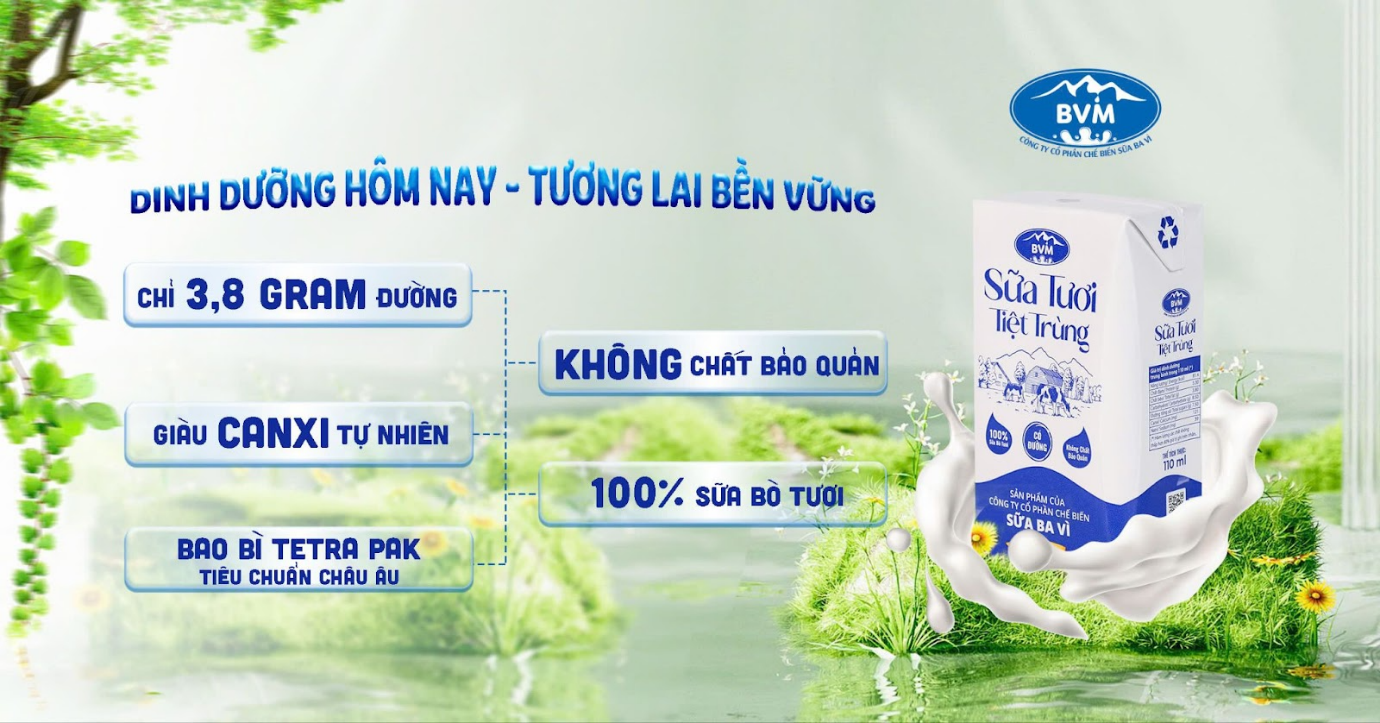 BVM - Hành trình phát triển đến khát vọng xây dựng thương hiệu sữa Việt