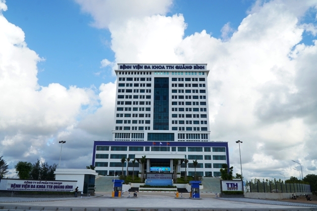 Bệnh viện Đa khoa TTH Quảng Bình vừa đi vào hoạt động vào cuối tháng 7/2023.