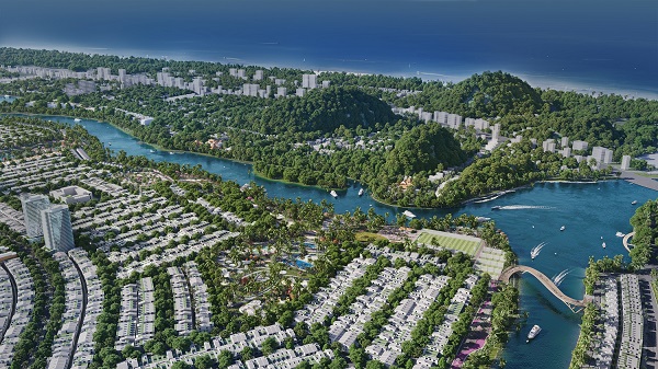 Sun Riverpolis hưởng thụ diện tích mặt nước rộng lớn