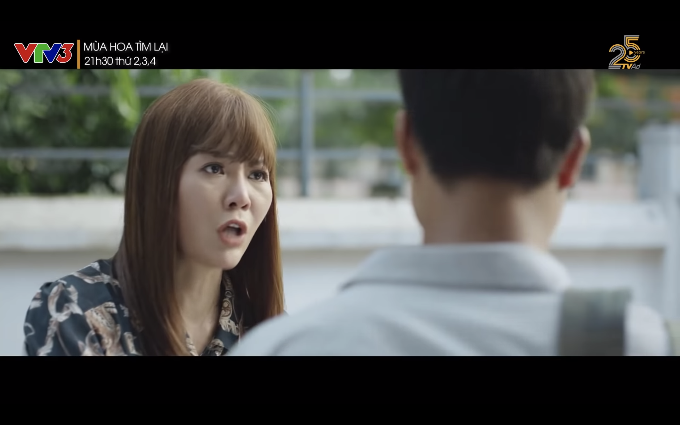 Trong tập 19 “Mùa hoa tìm lại“, Lệ muốn đi tìm bé Ngân cùng Đồng. Ảnh: CMH
