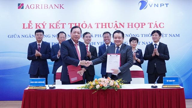 Tập đoàn VNPT và Agribank ký kết Thỏa thuận hợp tác toàn diện 