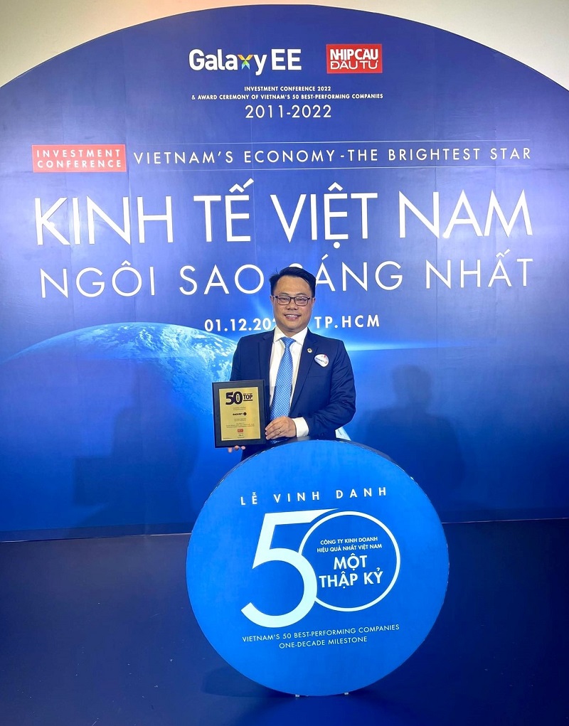 Bảo Việt - Top 50 Công ty niêm yết kinh doanh hiệu quả nhất Việt Nam năm 2022
