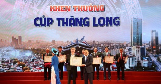Tập đoàn BRG vinh dự nhận cúp Thăng Long năm 2022