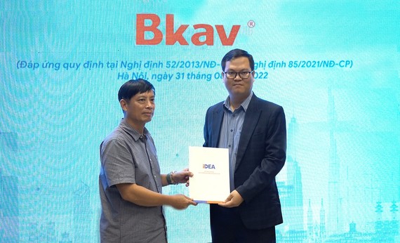 Bkav một trong những đơn vị đầu tiên được cung cấp dịch vụ chứng thực Hợp đồng điện tử