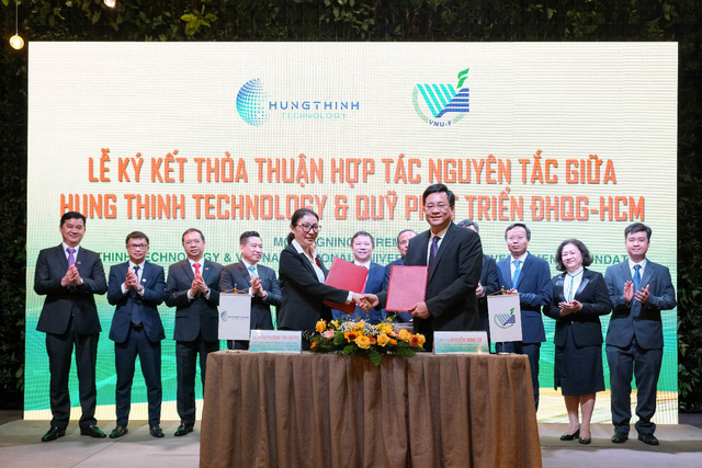 Tập đoàn Hưng Thịnh và ĐHQG-HCM ký kết hợp tác chiến lược - Ảnh 1. Tập đoàn Hưng Thịnh và ĐHQG-HCM ký kết hợp tác chiến lược - Ảnh 1.