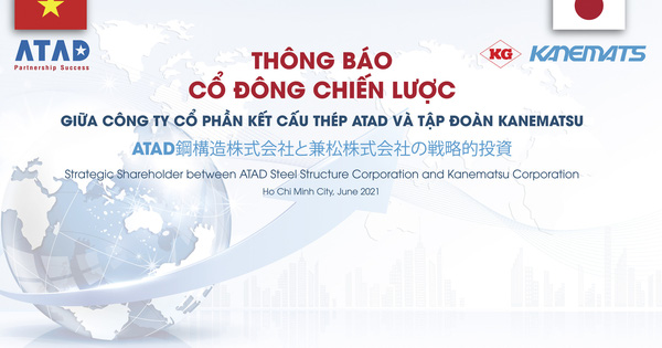 Tập đoàn Kanematsu chính thức trở thành cổ đông chiến lược của ATAD