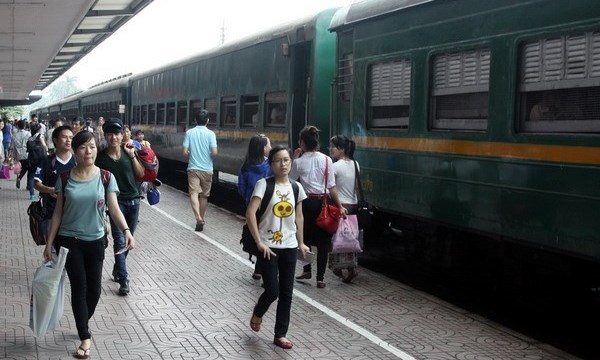 Tháng 5, đường sắt chạy thêm nhiều tàu Hà Nội - Đồng Hới